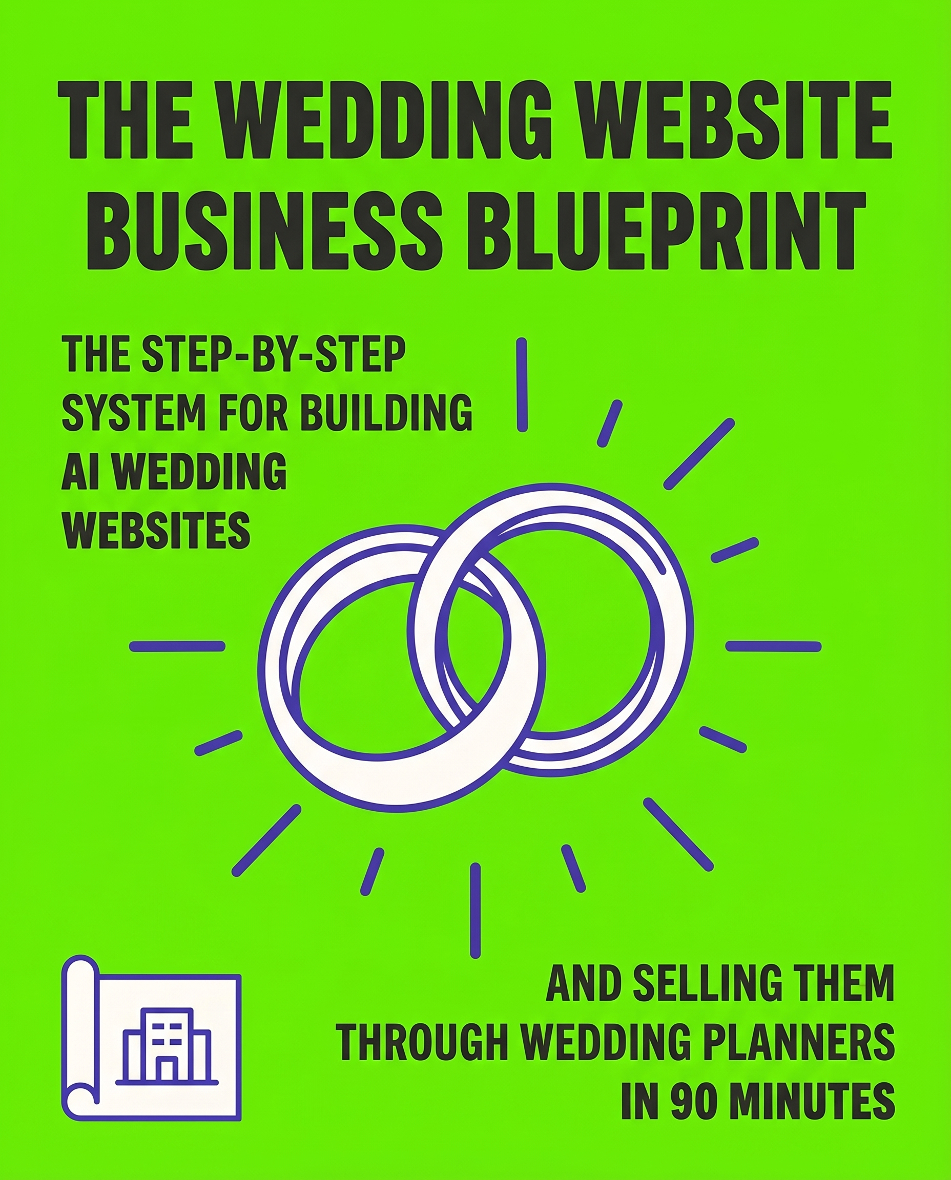 The Wedding Website Business Blueprint — book cover
